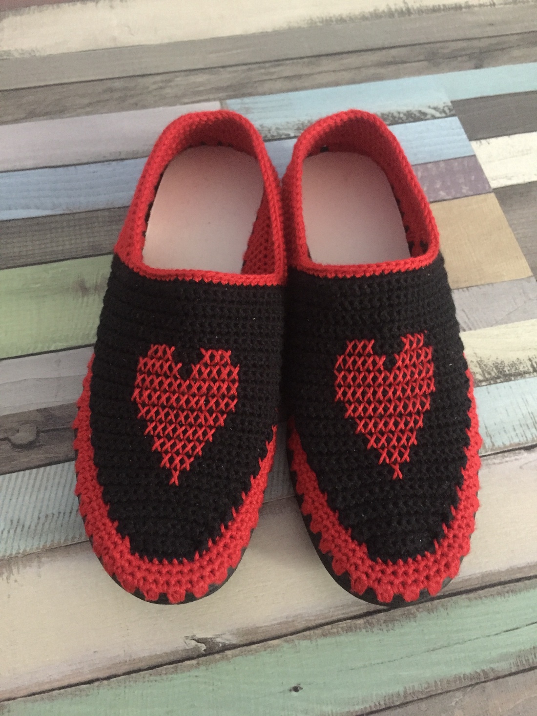 Espadrile crosetate - îmbrăcăminte și modă - pantofi, papuci, șosete - încălzitor picioare - Artynos.ro