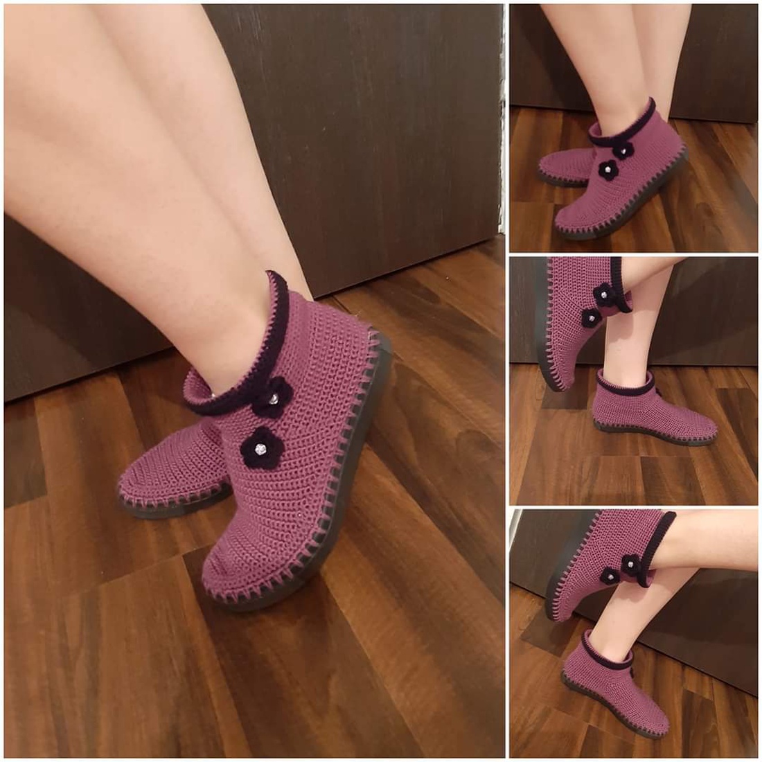 Cizme crosetate - îmbrăcăminte și modă - pantofi, papuci, șosete - adidași - Artynos.ro Cizme crosetate - îmbrăcăminte și modă - pantofi, papuci, șosete - adidași - Artynos.ro