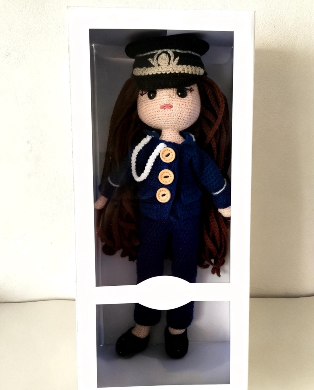 Papusa crosetata Magicraft  - jucării și echipamente pentru copii - plușuri - păpușă croșetată, păpușă de pluș - Artynos.ro