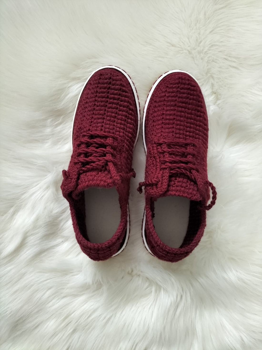 Pantofi cu șiret crosetati - îmbrăcăminte și modă - pantofi, papuci, șosete - adidași - Artynos.ro