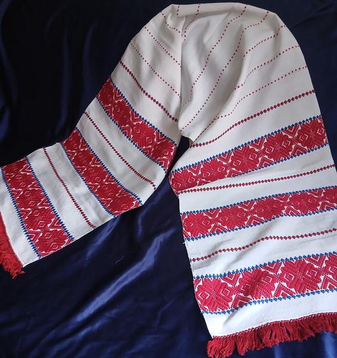 Stergar traditional romanesc tesut manual - accessorii și unelte - textile - pânză - Artynos.ro