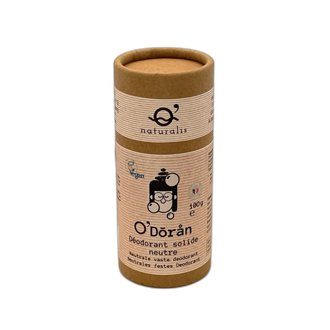 Odoran Deodorant solid neutru, eficient, fara uleiuri esentiale si parfumuri, pentru piele sensibilă/reactivă, Onatura - baie și frumusețe - deodorant și parfum - Artynos.ro