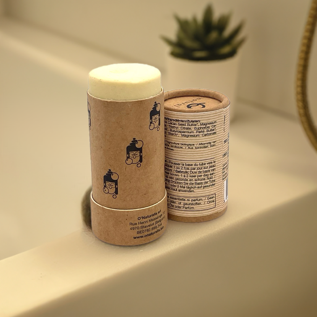 Odoran Deodorant solid neutru, eficient, fara uleiuri esentiale si parfumuri, pentru piele sensibilă/reactivă, Onatura - baie și frumusețe - deodorant și parfum - Artynos.ro