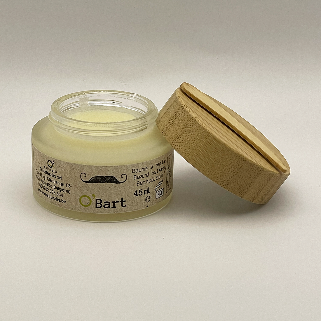 OBart Balsam solid hranitor pentru hidratare si stilizare barba, Onaturalis, 45 ml - baie și frumusețe - accesorii bărbierit - Artynos.ro