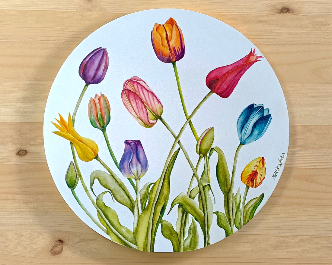 Lalele - arte vizuale și accesorii - picturi - acuarele picturi - Artynos.ro Lalele - arte vizuale și accesorii - picturi - acuarele picturi - Artynos.ro