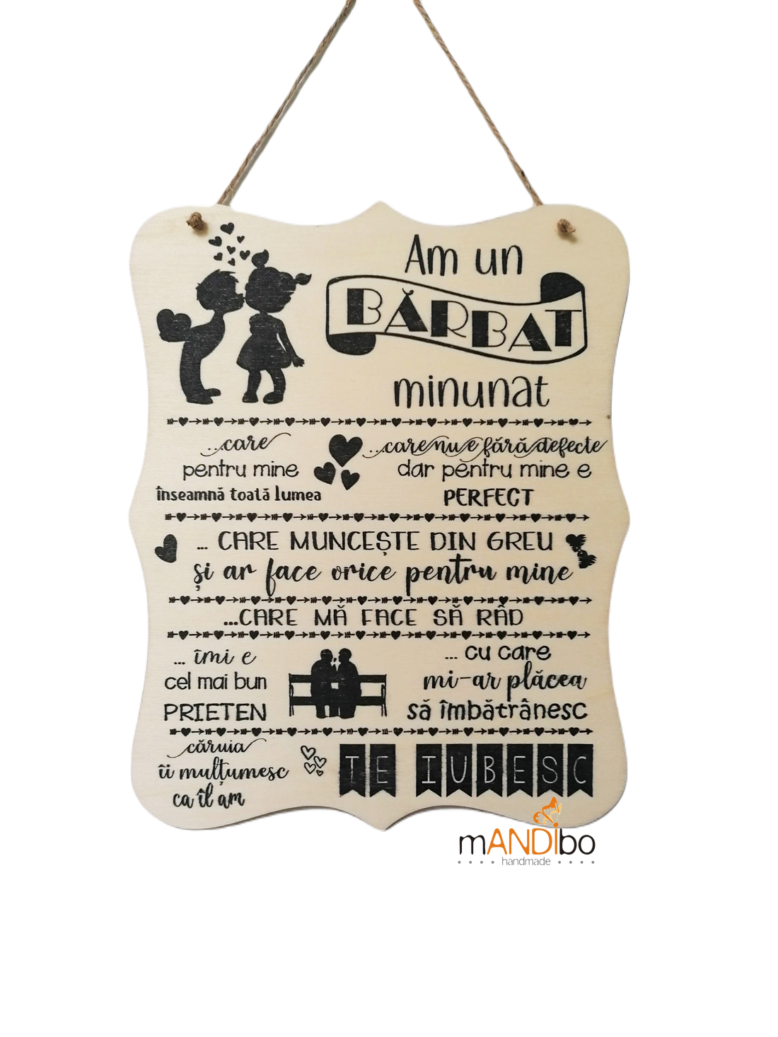 Tablita - Am un barbat minunat - casă & stil de viață - accesorii pentru decorat casa - decorațiuni de pereți, decorațiuni suspendate - decorațiuni suspendate - Artynos.ro Tablita - Am un barbat minunat - casă & stil de viață - accesorii pentru decorat casa - decorațiuni de pereți, decorațiuni suspendate - decorațiuni suspendate - Artynos.ro