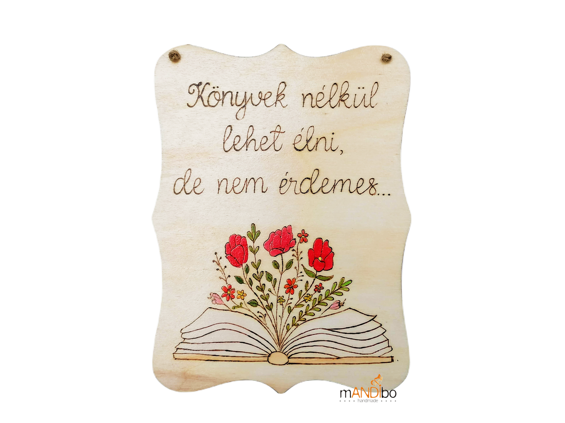 Tablita pirogravata - pentru iubitori de carti 1 - casă & stil de viață - accesorii pentru decorat casa - decorațiuni de pereți, decorațiuni suspendate - decorațiuni suspendate - Artynos.ro Tablita pirogravata - pentru iubitori de carti 1 - casă & stil de viață - accesorii pentru decorat casa - decorațiuni de pereți, decorațiuni suspendate - decorațiuni suspendate - Artynos.ro