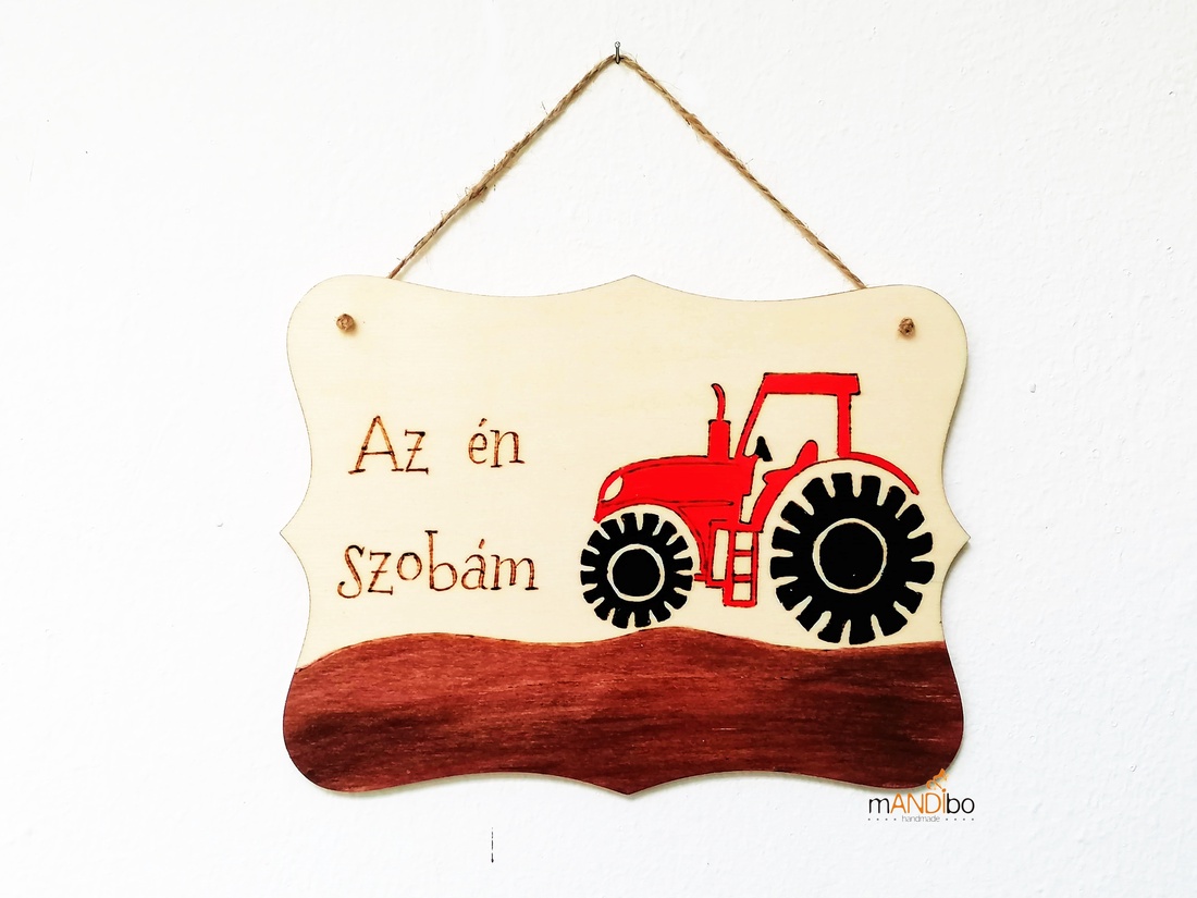 Tablita pirogravata cu tractor pentru camera copiilor - casă & stil de viață - echipament pentru camera copiilor - tablouri de cameră pentru copii - Artynos.ro Tablita pirogravata cu tractor pentru camera copiilor - casă & stil de viață - echipament pentru camera copiilor - tablouri de cameră pentru copii - Artynos.ro