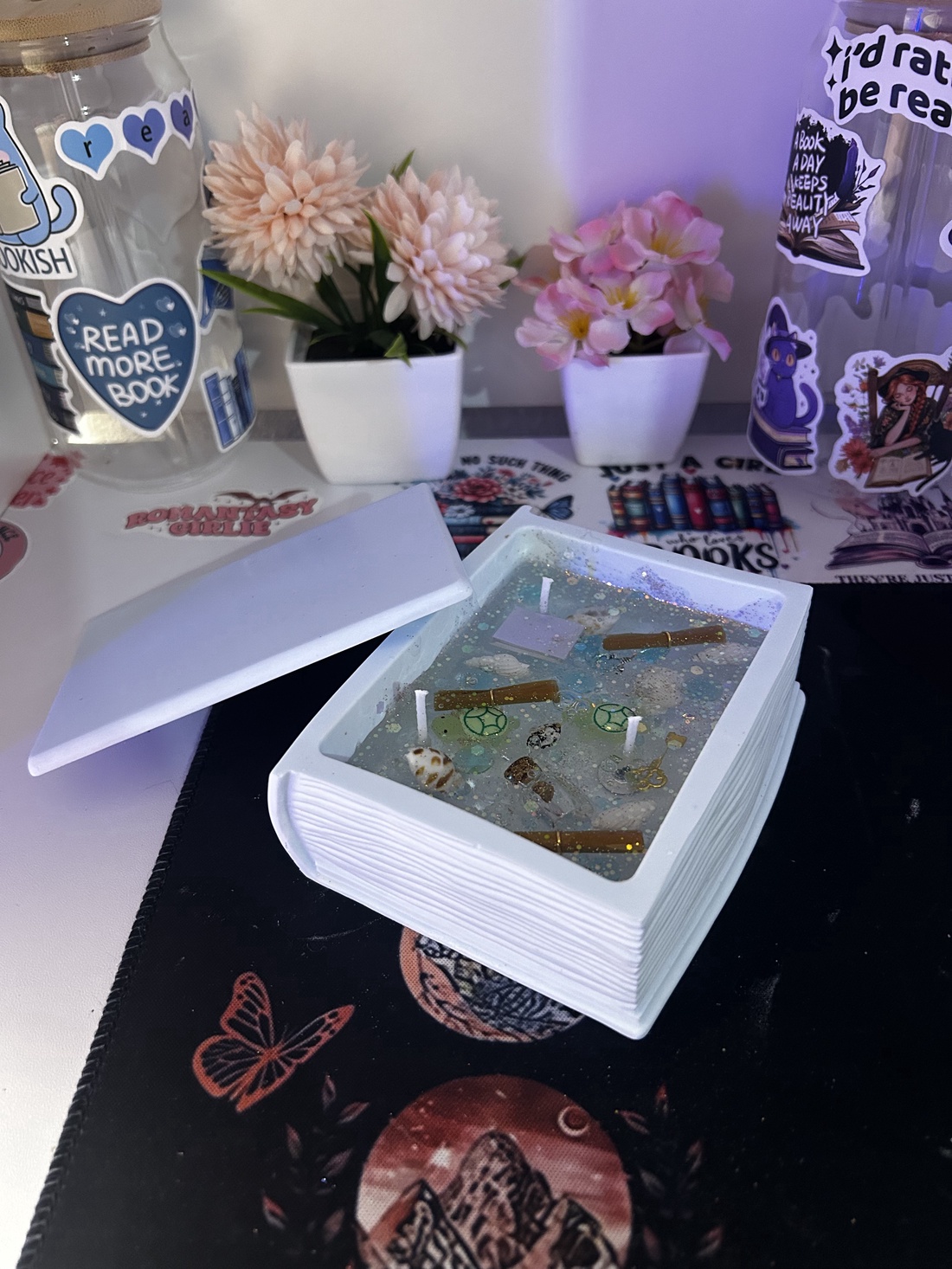 Lumânare Magică de Carte - casă & stil de viață - lumânări, parfumuri, arome - lumânări artizanale - Artynos.ro