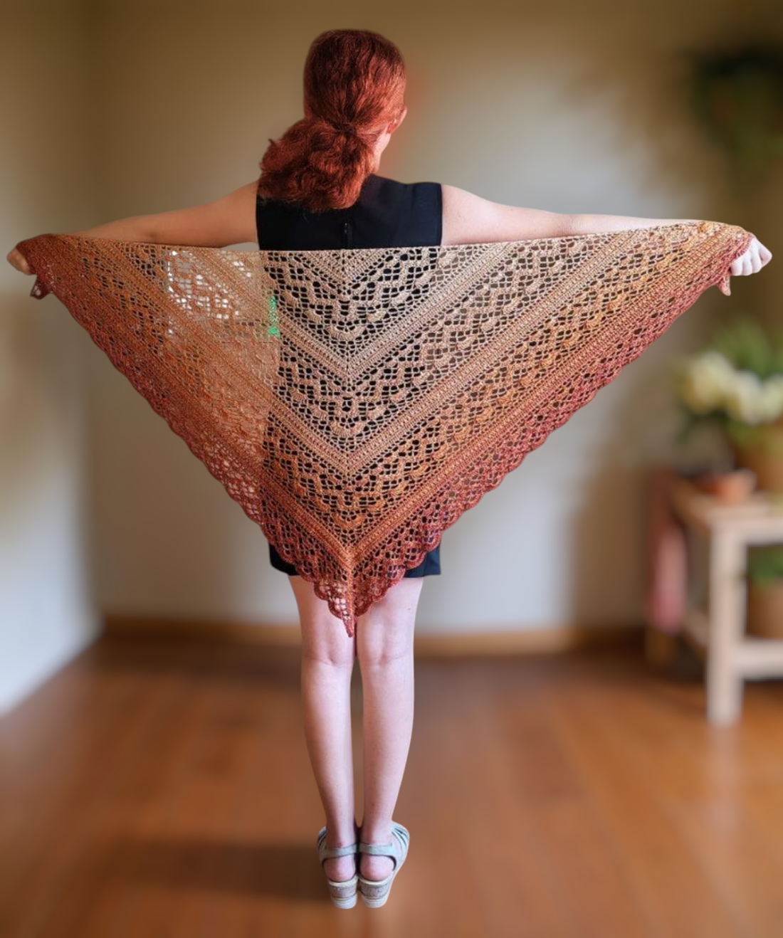 Șal croșetat - îmbrăcăminte și modă - eșarfe, pălării, fularuri - șaluri - Artynos.ro