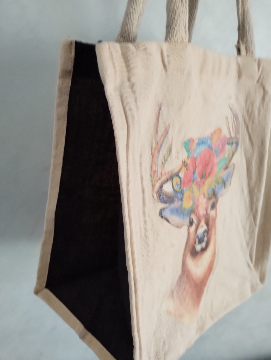 Sacoșă cu bust cerb - geantă și husă - geantă pentru cumpărături - geantă shopper, geantă tote, geantă textilă - Artynos.ro Sacoșă cu bust cerb - geantă și husă - geantă pentru cumpărături - geantă shopper, geantă tote, geantă textilă - Artynos.ro
