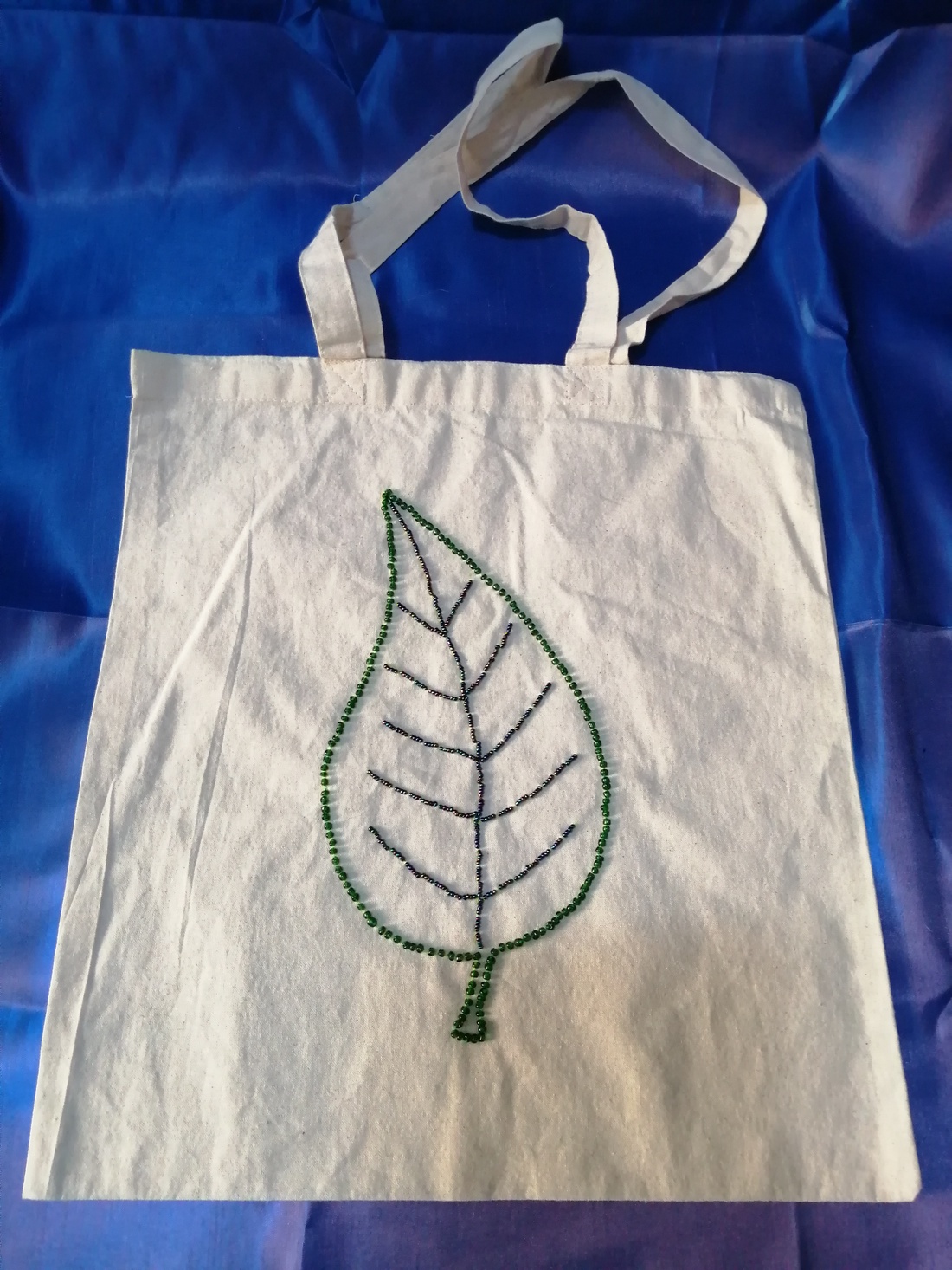 Sacoșă frunză verde  - genți și portofele - geantă pentru cumpărături - totebaguri - Artynos.ro