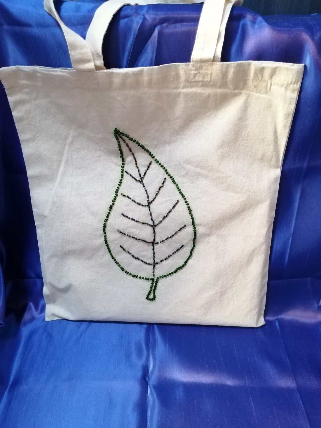 Sacoșă frunză verde  - genți și portofele - geantă pentru cumpărături - totebaguri - Artynos.ro