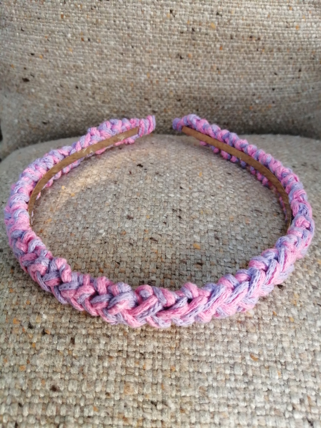 Cordeluță  împletită  - îmbrăcăminte și modă - accesorii păr - bandă de păr și agrafe păr - Artynos.ro