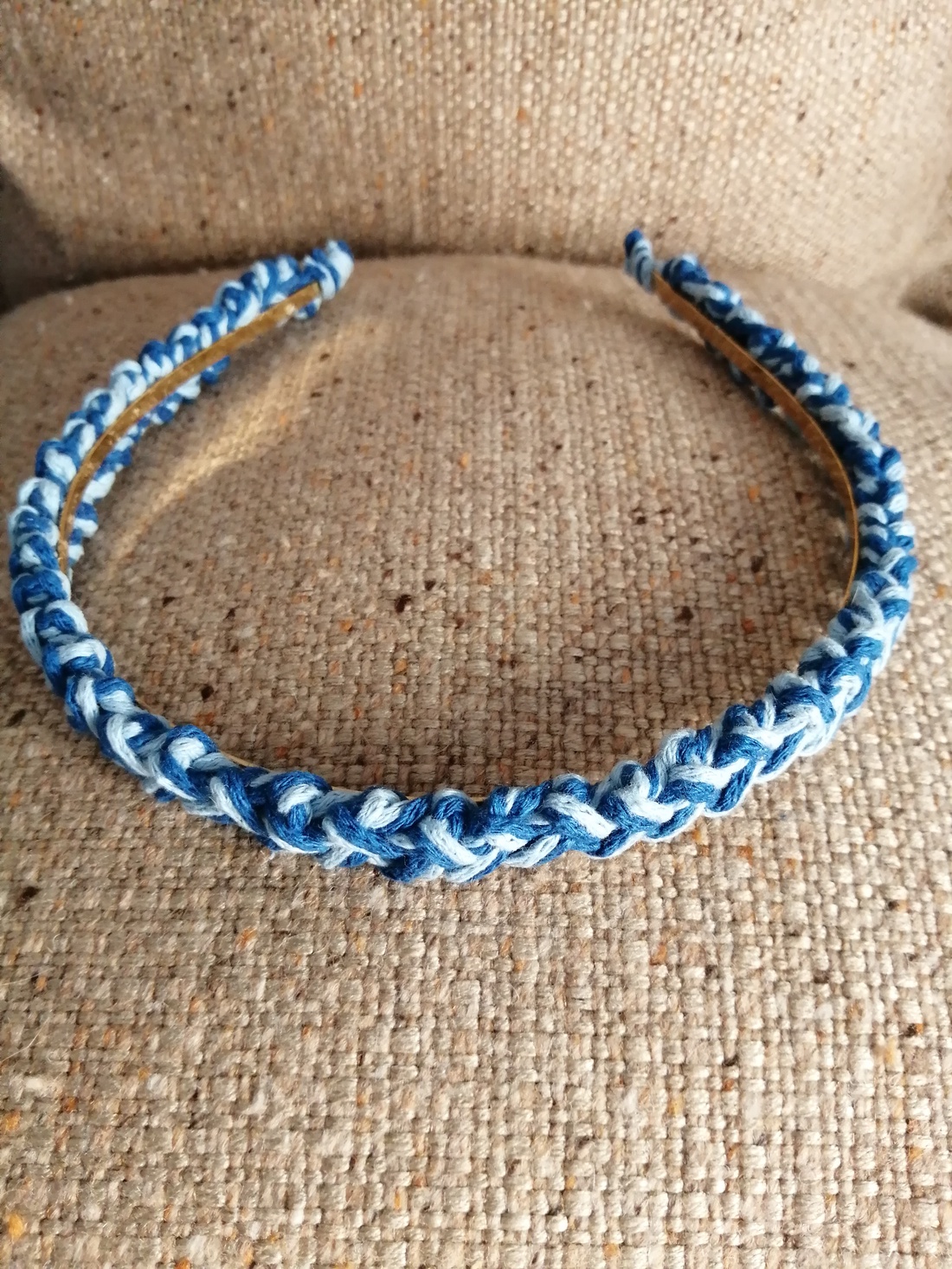 Cordeluță  împletită  - îmbrăcăminte și modă - accesorii păr - bandă de păr și agrafe păr - Artynos.ro