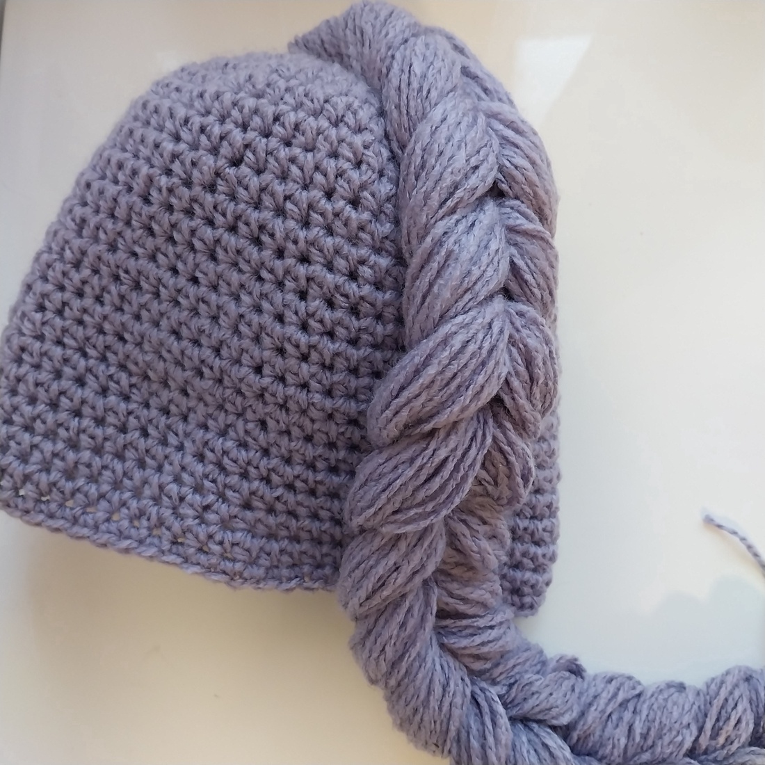 Căciulă croșetată Rumi  - îmbrăcăminte și modă - haine bebeluși și copii - pălărie bebeluși - Artynos.ro