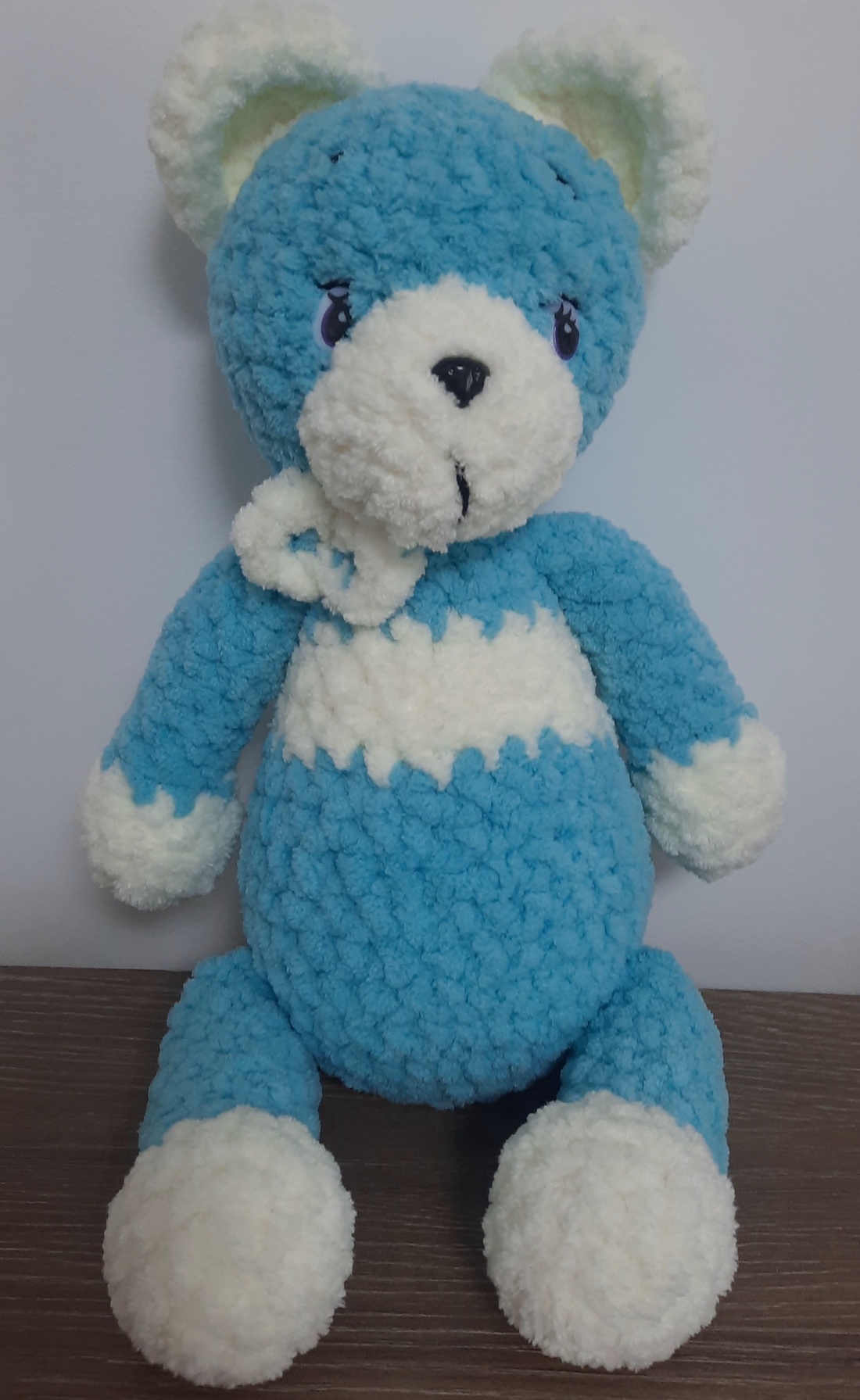 Ursulet crosetat - jucării și echipamente pentru copii - plușuri - ursuleț de pluș - Artynos.ro