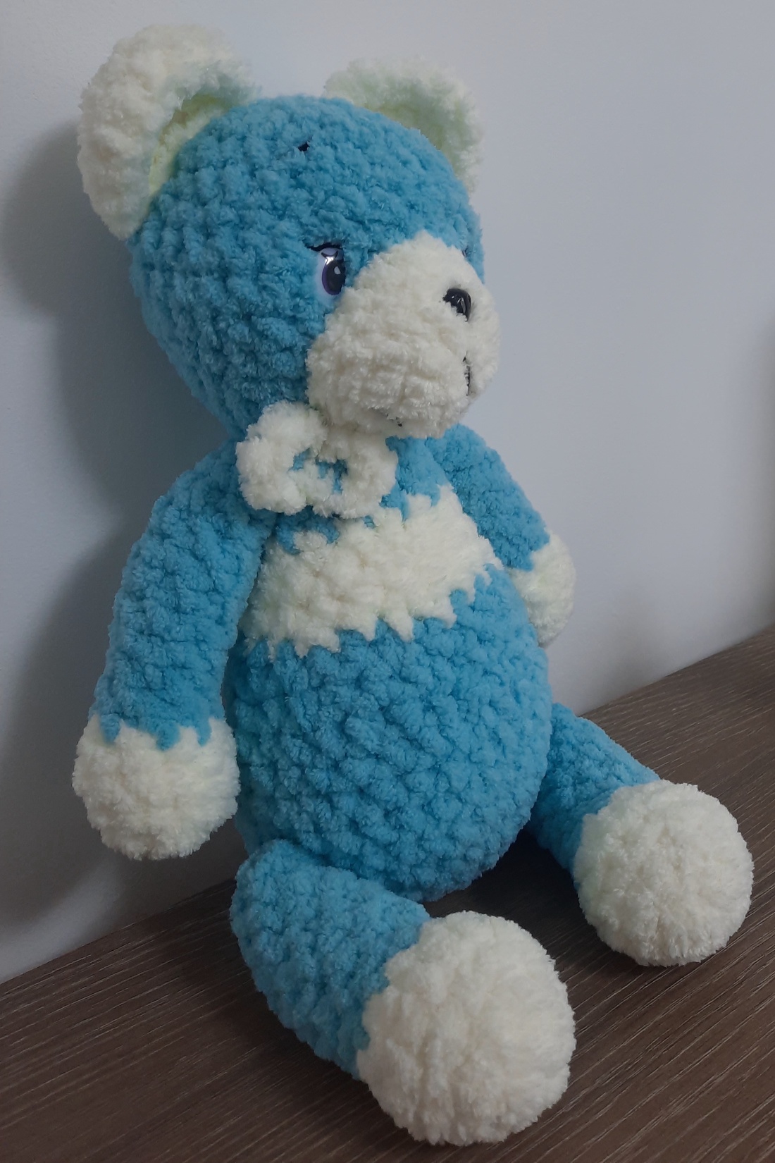 Ursulet crosetat - jucării și echipamente pentru copii - plușuri - ursuleț de pluș - Artynos.ro