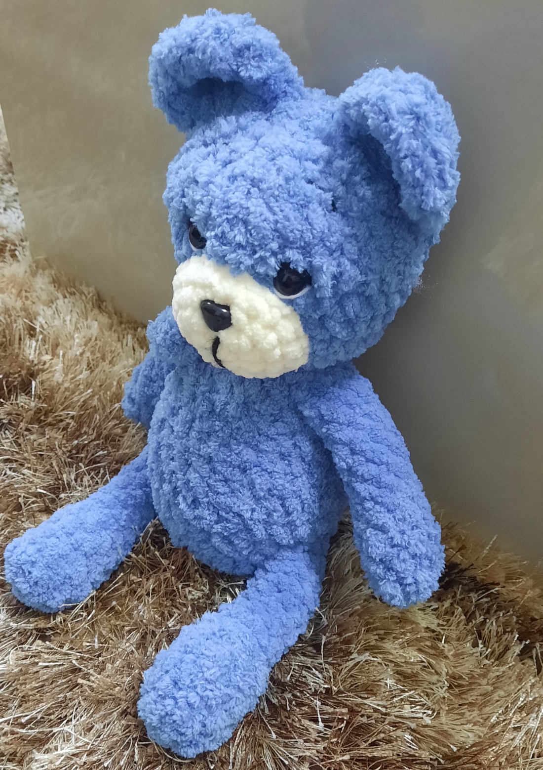 Ursulet crosetat  - jucării și echipamente pentru copii - plușuri - figurine de pluș - Artynos.ro