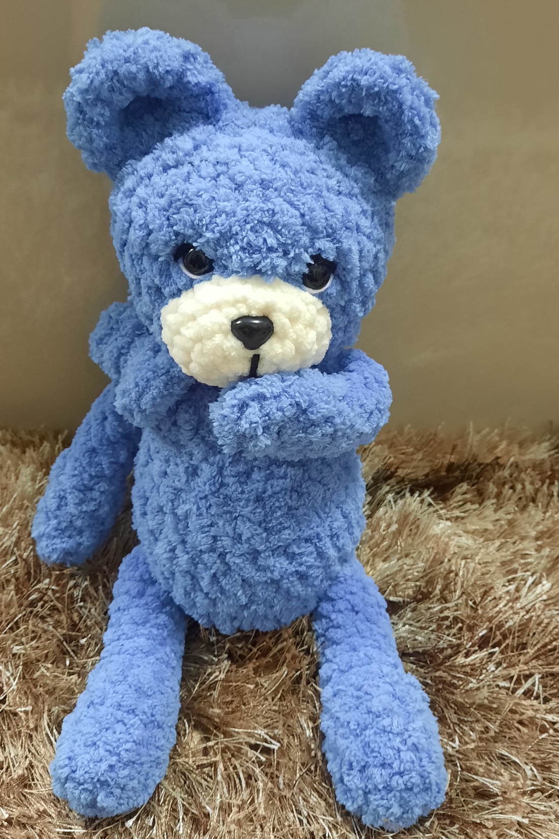 Ursulet crosetat  - jucării și echipamente pentru copii - plușuri - figurine de pluș - Artynos.ro