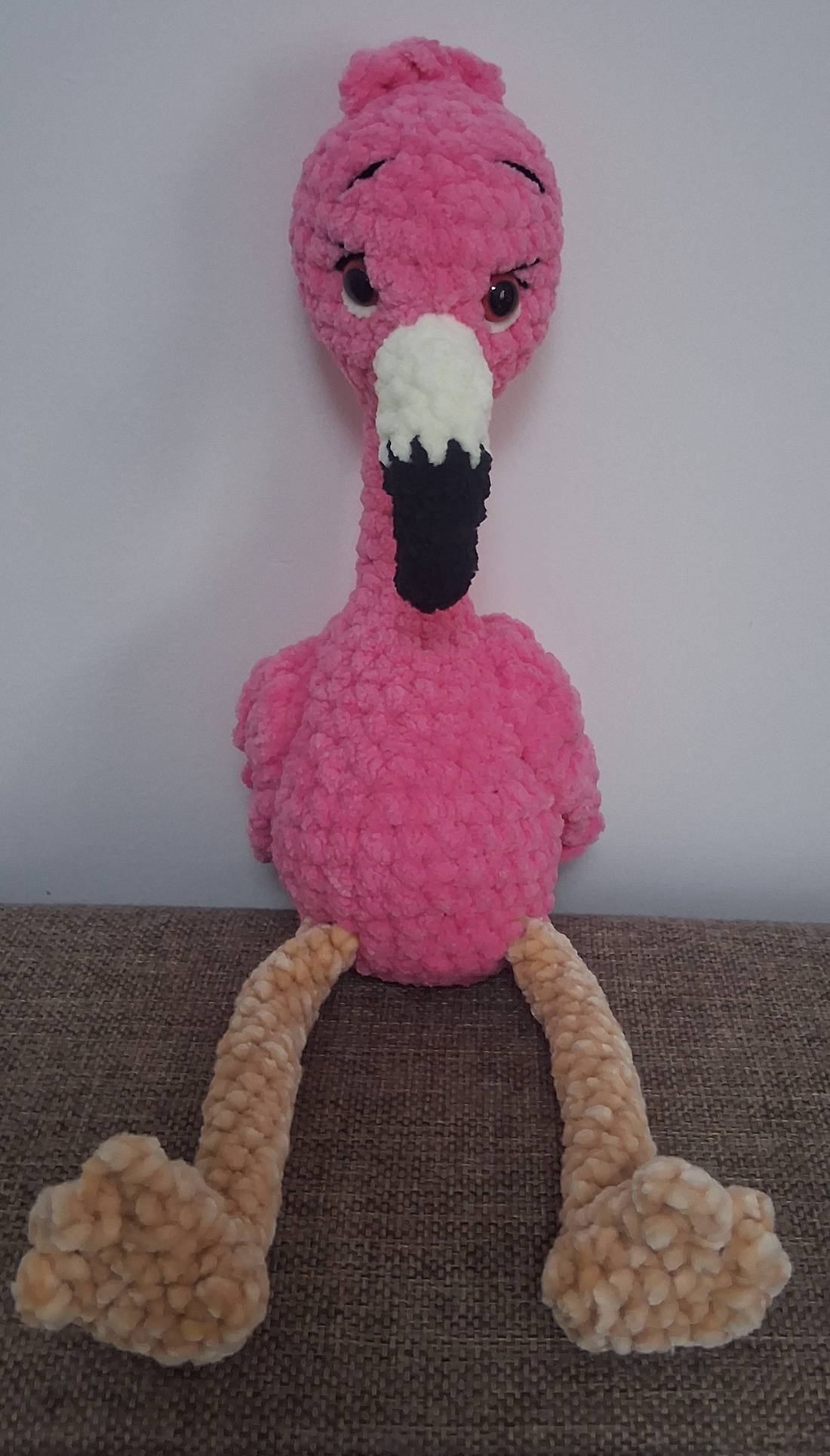 Flamingo crosetat  - accessorii și unelte - plastilină - Artynos.ro
