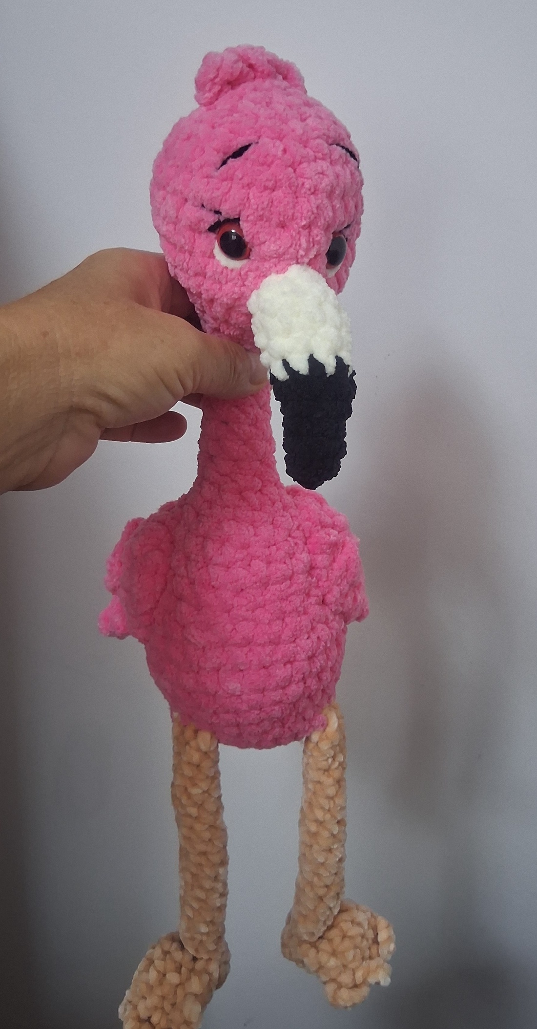 Flamingo crosetat  - accessorii și unelte - plastilină - Artynos.ro