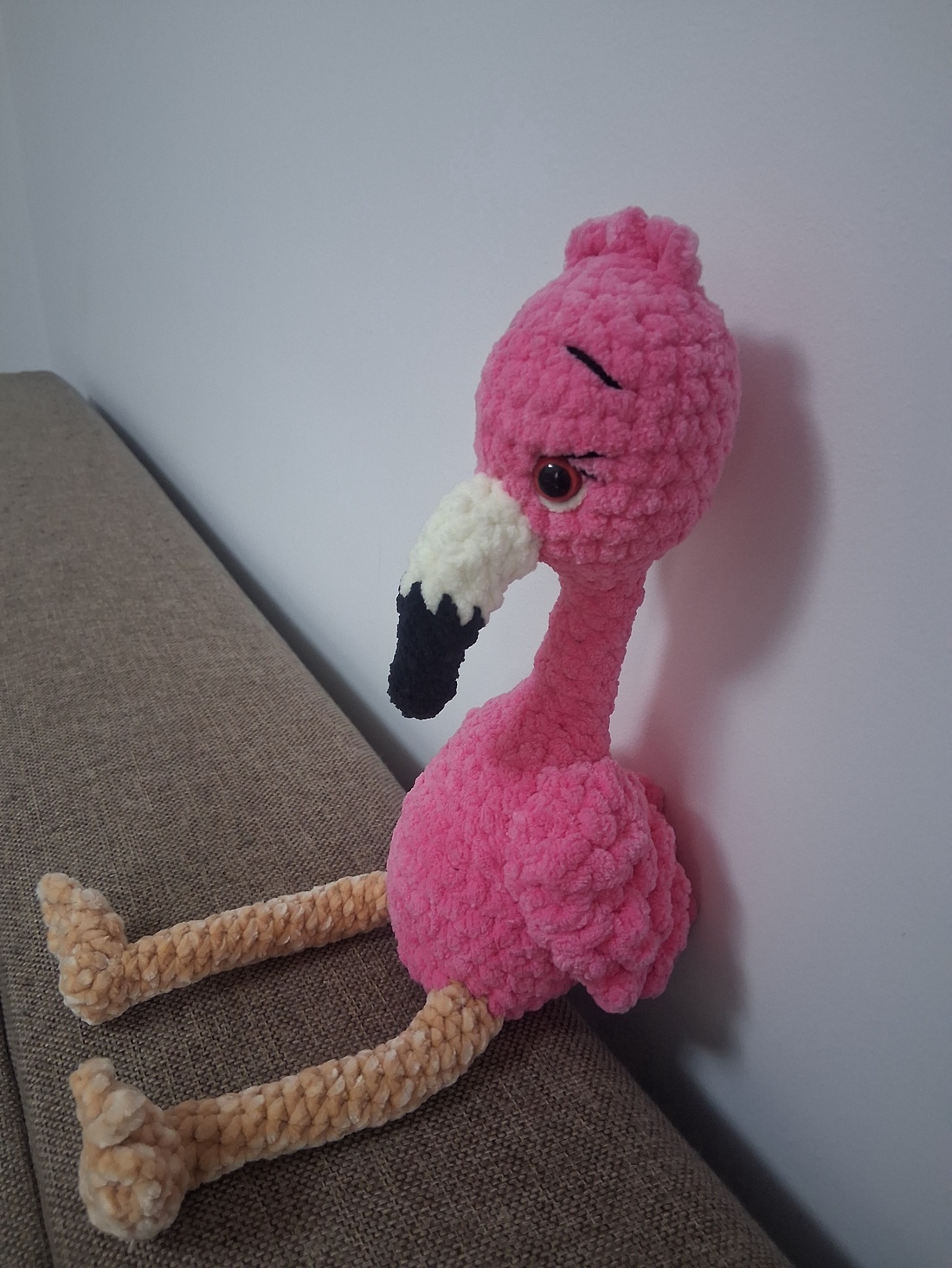 Flamingo crosetat  - accessorii și unelte - plastilină - Artynos.ro
