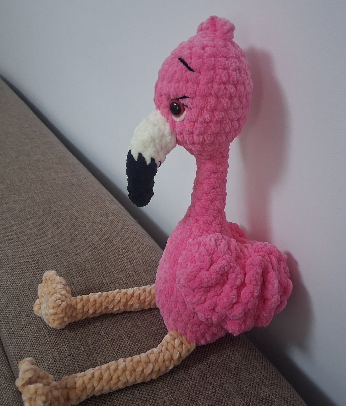 Flamingo crosetat  - accessorii și unelte - plastilină - Artynos.ro