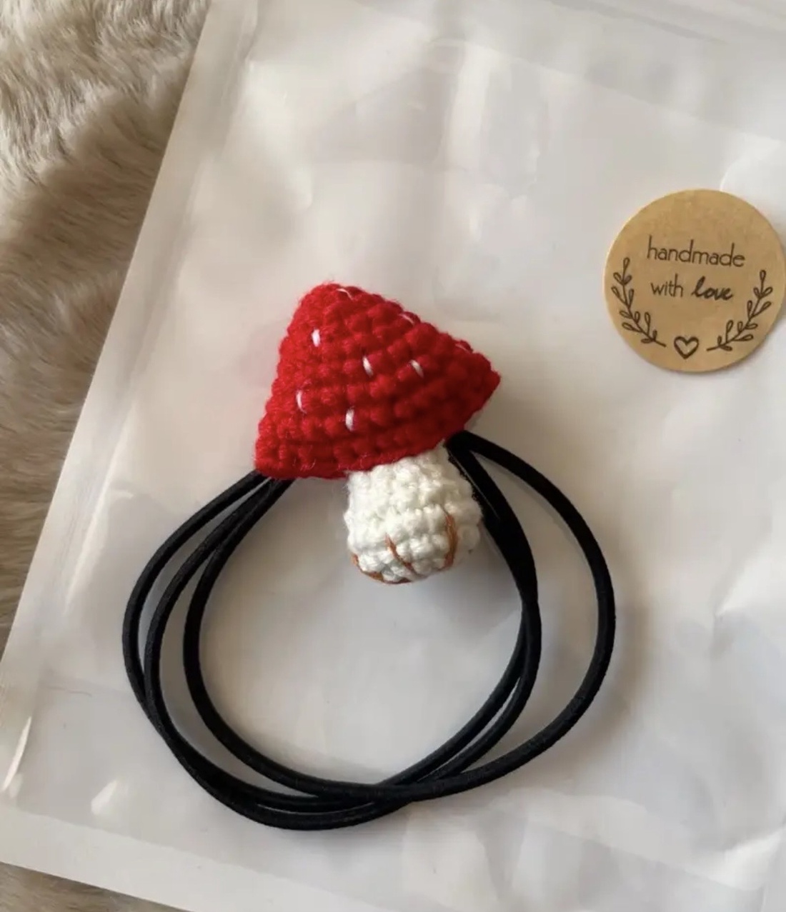 Elastic pentru păr crosetat - accesorii nuntă - ornamente de păr de nuntă - accesorii păr nuntă - Artynos.ro