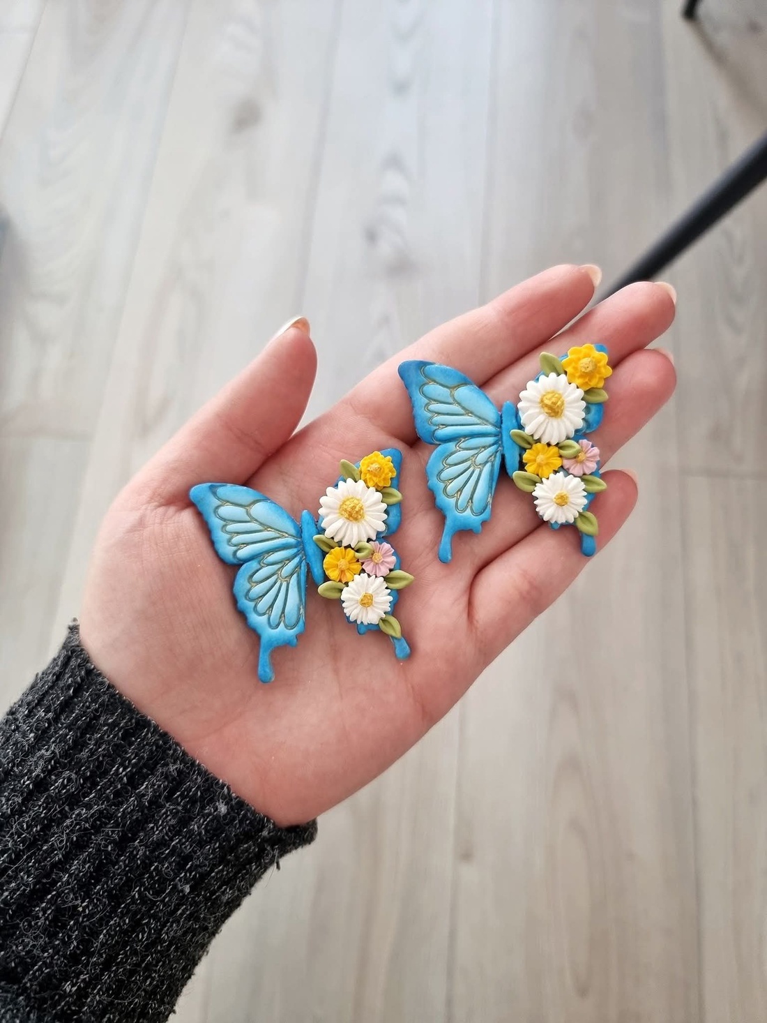 Broșă fluture  - bijuterii - broșe - Artynos.ro