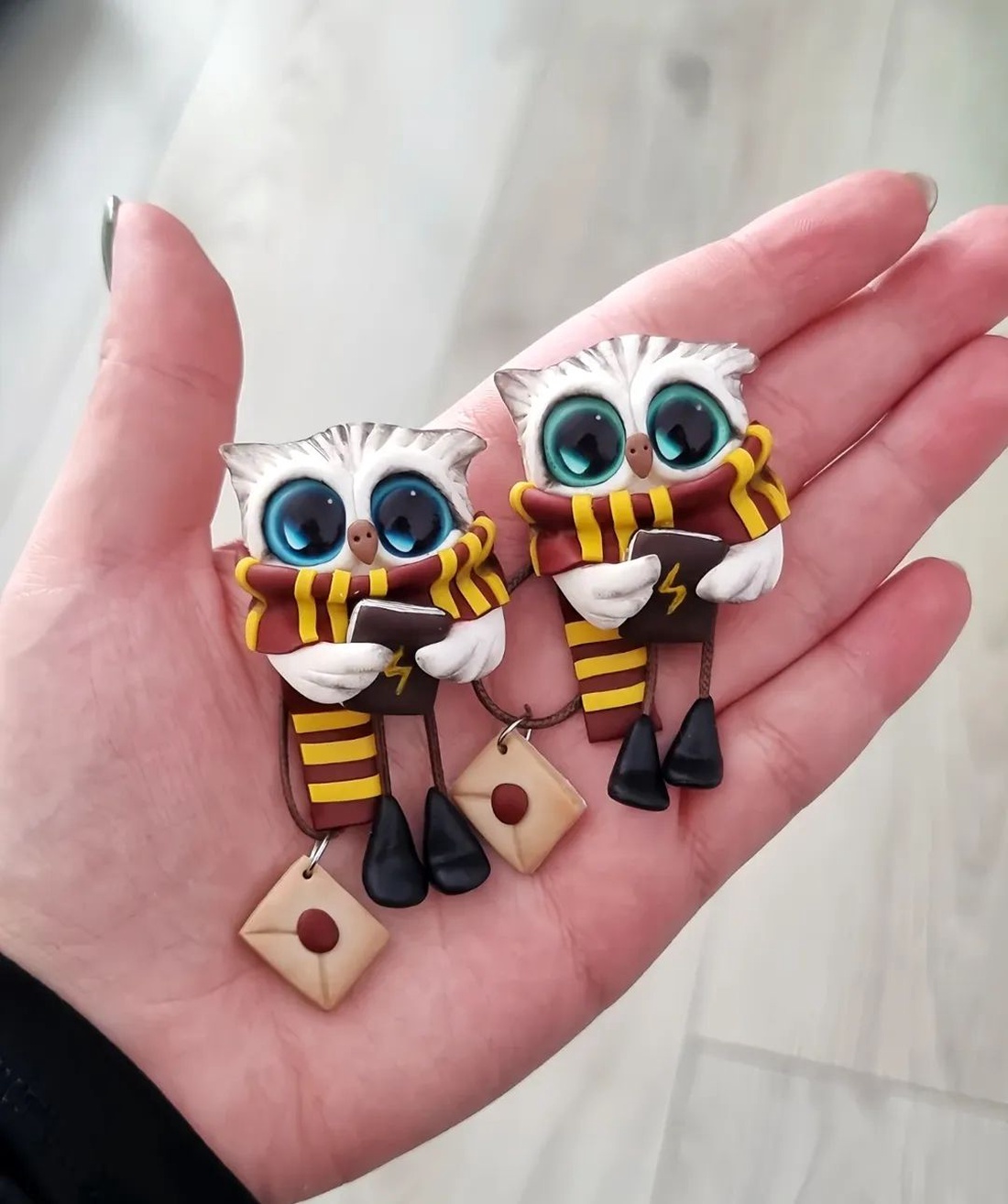 Broșă Bufniță-Harry Potter - bijuterii - broșe - Artynos.ro