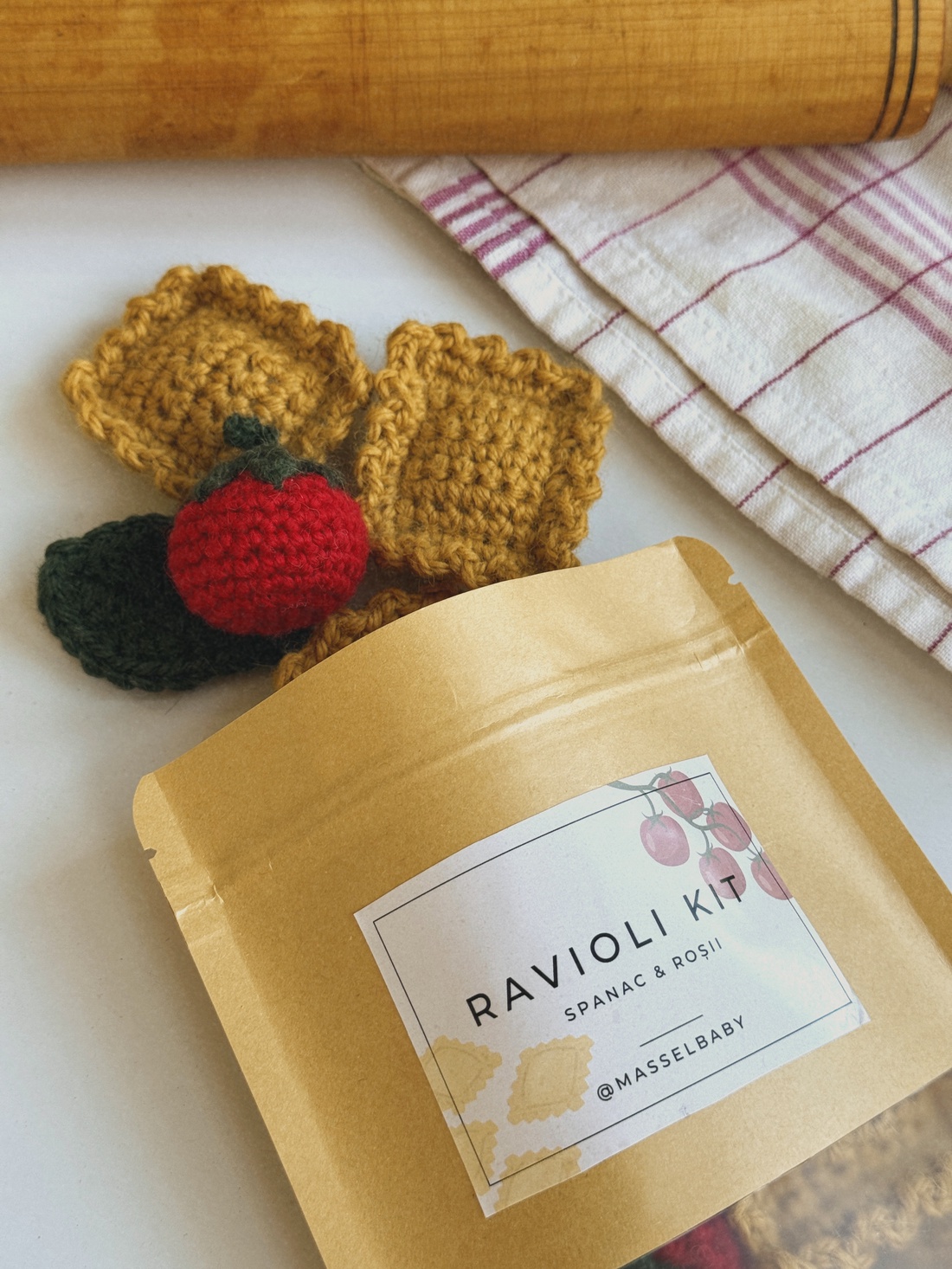 Crochet Ravioli Kit - jucării și echipamente pentru copii - jocuri de rol - Artynos.ro