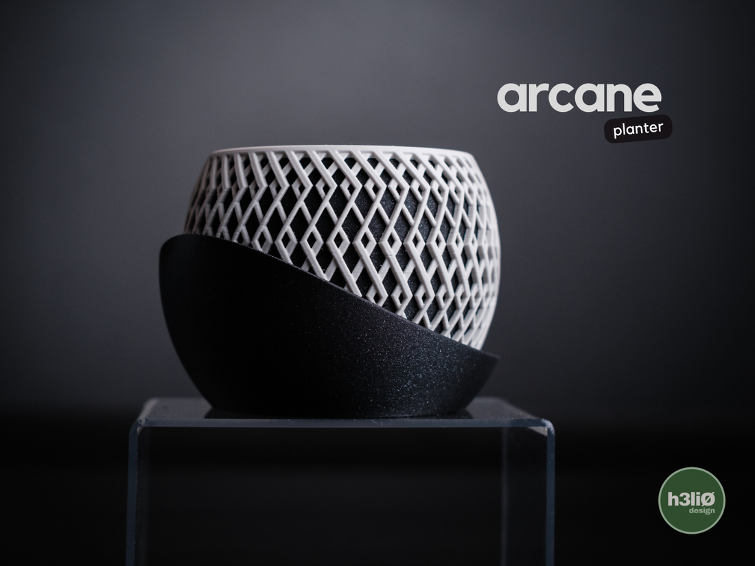 arcane  planter  ghiveci decorativ imprimat 3D - accessorii și unelte - obiecte de decorare - plastic - Artynos.ro