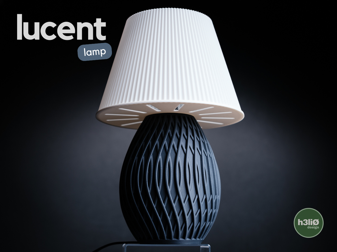 Lucent Lamp  Noptieră poetică de lumină imprimat 3D - accessorii și unelte - obiecte de decorare - plastic - Artynos.ro