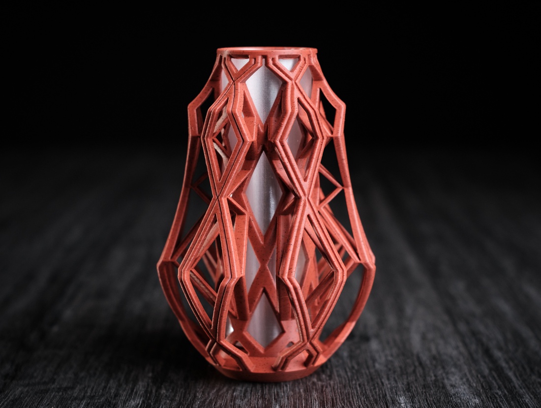 vază modulară cu legături fluide  cylink - accessorii și unelte - obiecte de decorare - plastic - Artynos.ro