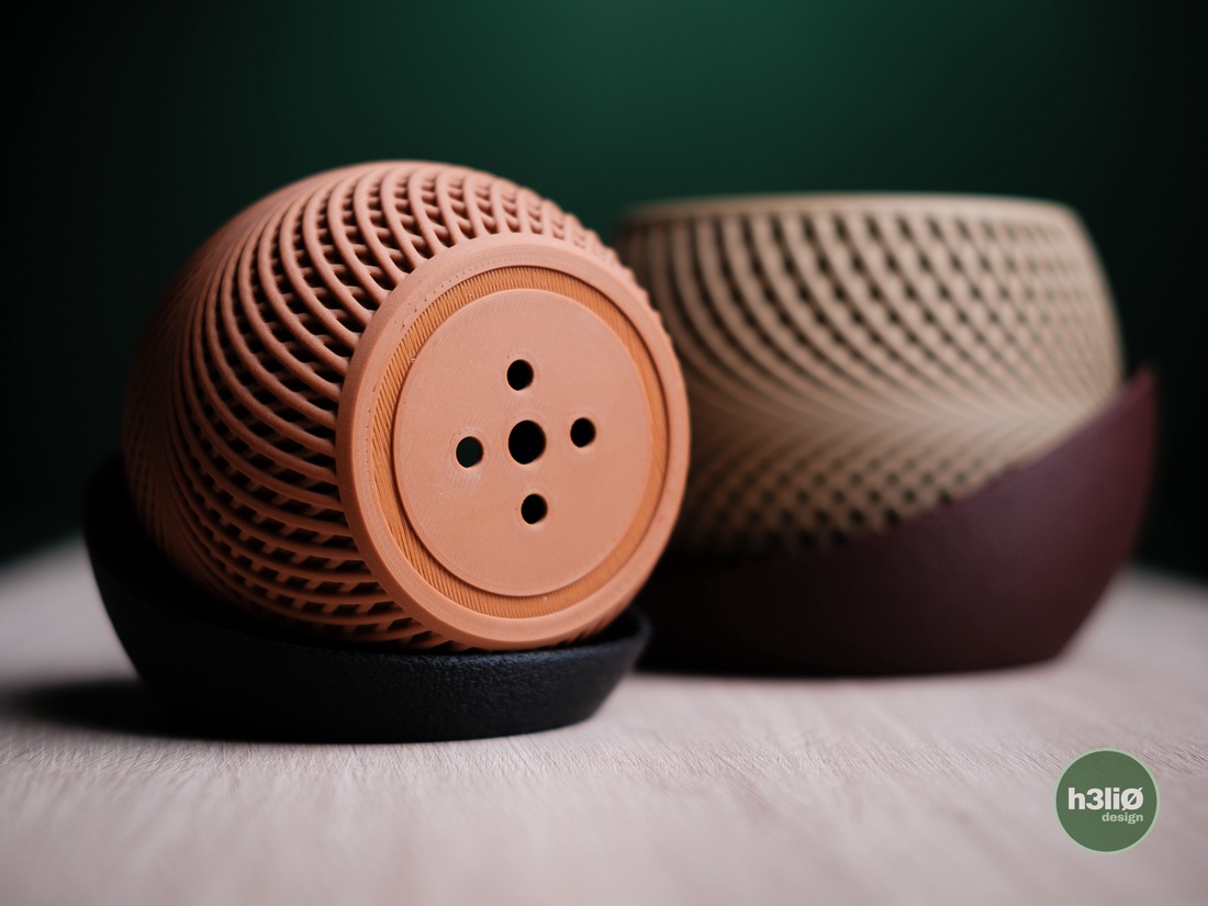 ghiveci decorativ imprimat 3D  drift - accessorii și unelte - obiecte de decorare - plastic - Artynos.ro