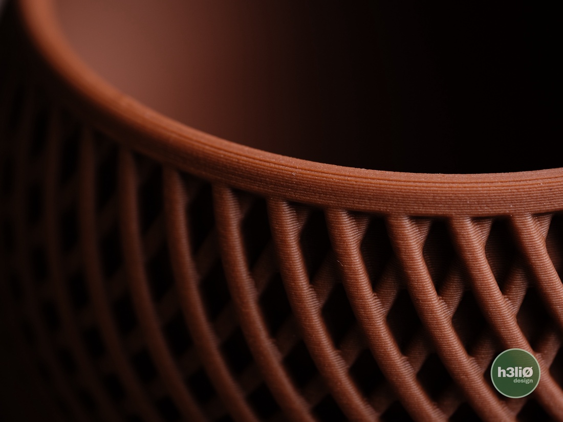 ghiveci decorativ imprimat 3D  drift - accessorii și unelte - obiecte de decorare - plastic - Artynos.ro