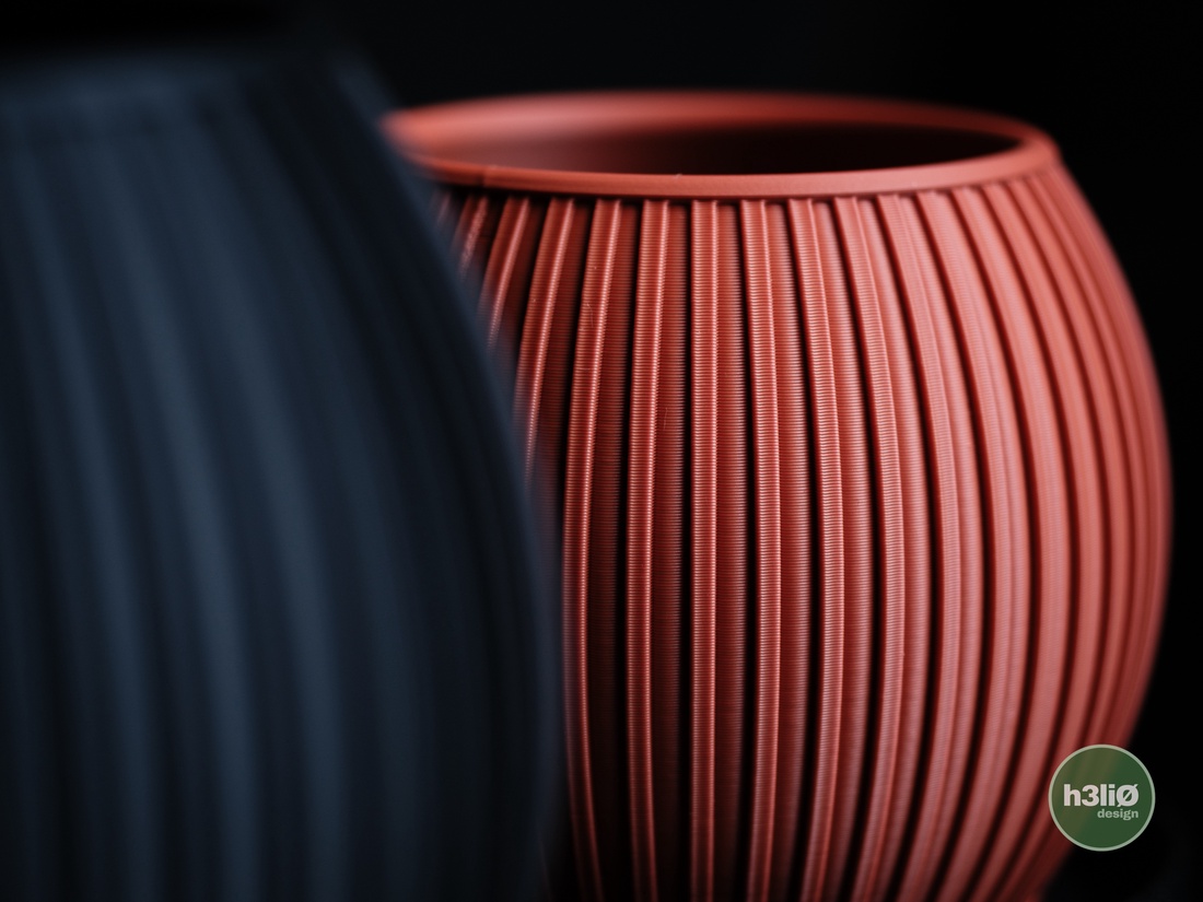 ghiveci decorativ imprimat 3D  halo - accessorii și unelte - obiecte de decorare - plastic - Artynos.ro