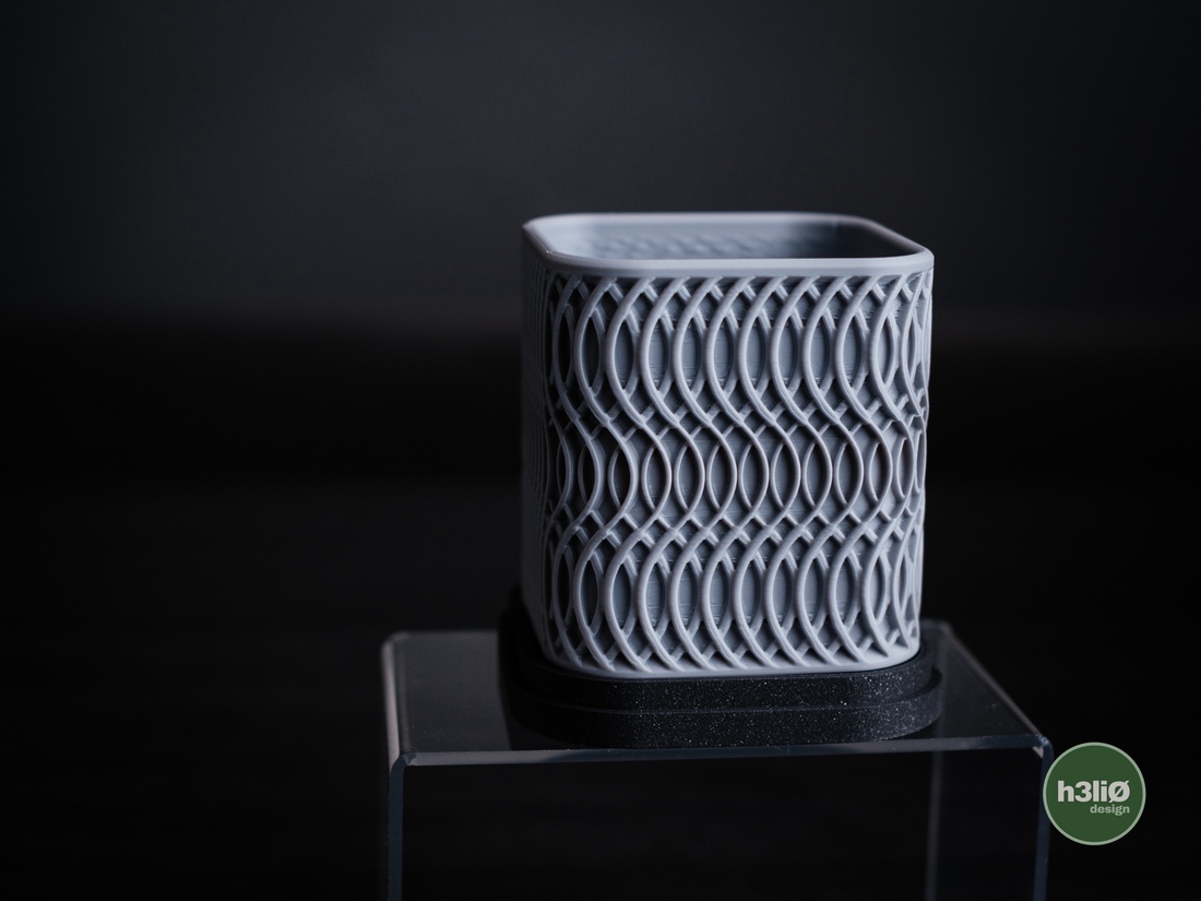 ghiveci decorativ imprimat 3D  glowtide - accessorii și unelte - obiecte de decorare - plastic - Artynos.ro