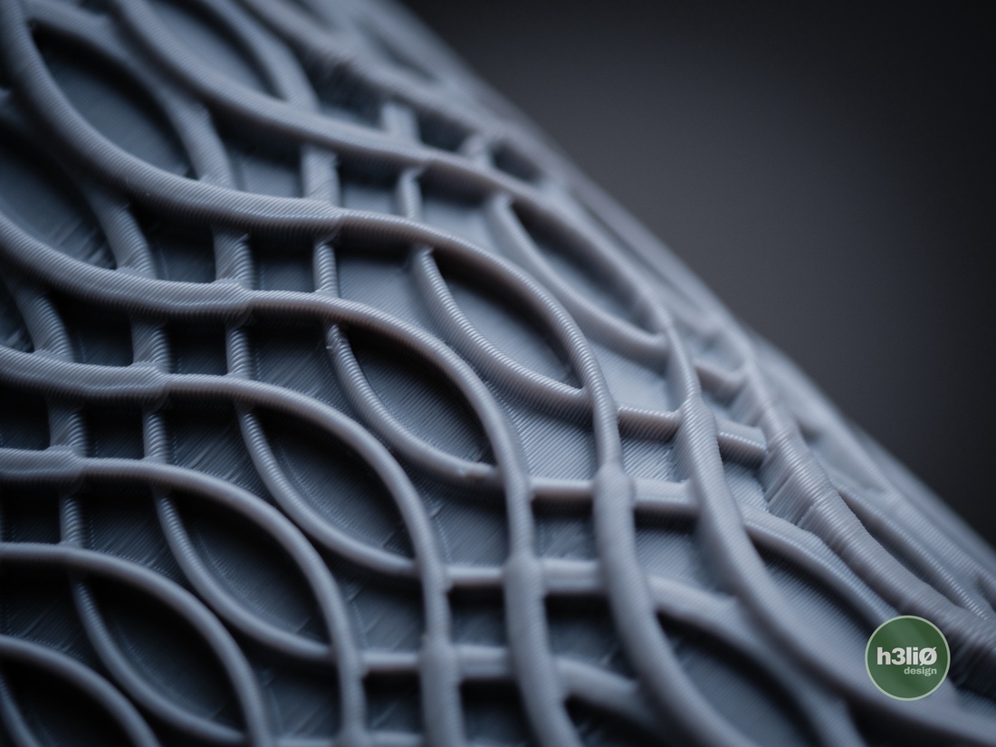 ghiveci decorativ imprimat 3D  glowtide - accessorii și unelte - obiecte de decorare - plastic - Artynos.ro