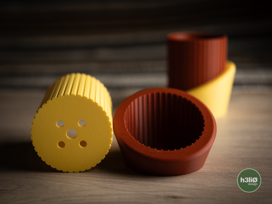 ghiveci decorativ imprimat 3D  ember - accessorii și unelte - obiecte de decorare - plastic - Artynos.ro