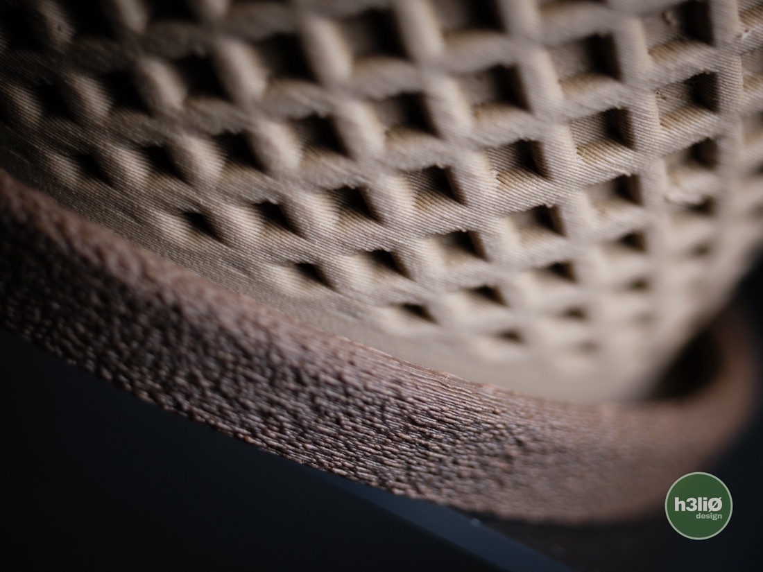 ghiveci decorativ imprimat 3D  delta - accessorii și unelte - obiecte de decorare - plastic - Artynos.ro