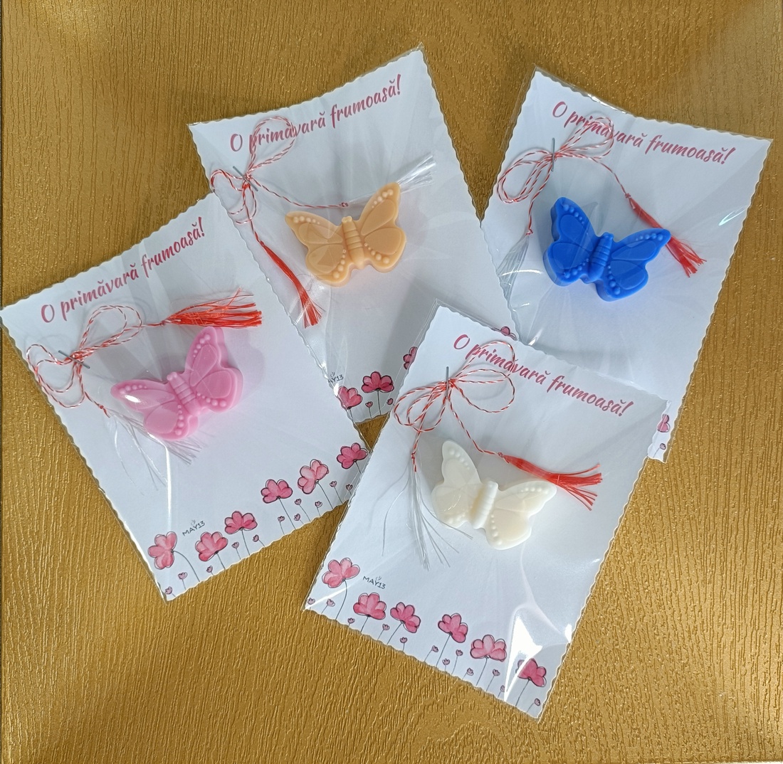 Mărțișoare fluturas  - bijuterii - mărțișor - Artynos.ro