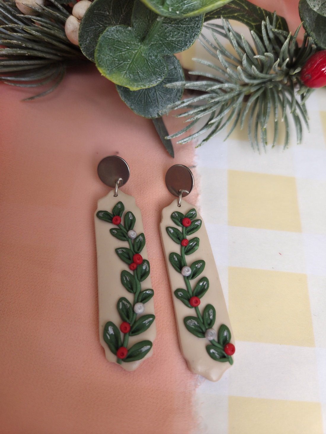 Cercei cregunță festivă - crăciun - cadouri de moș crăciun - cadouri de moș crăciun - Artynos.ro