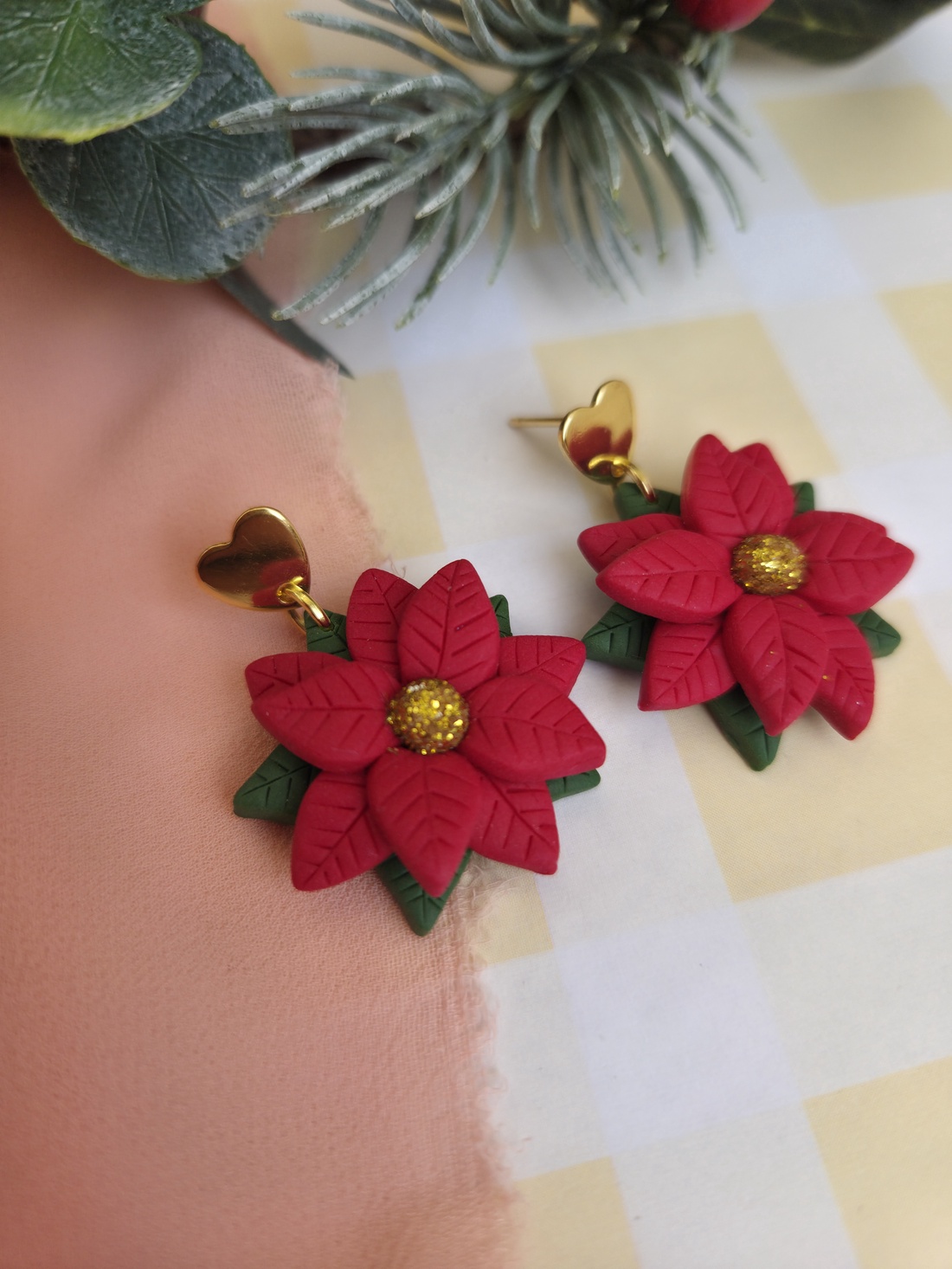 Cercei Crăciuniță - crăciun - cadouri de moș crăciun - cadouri de moș crăciun - Artynos.ro