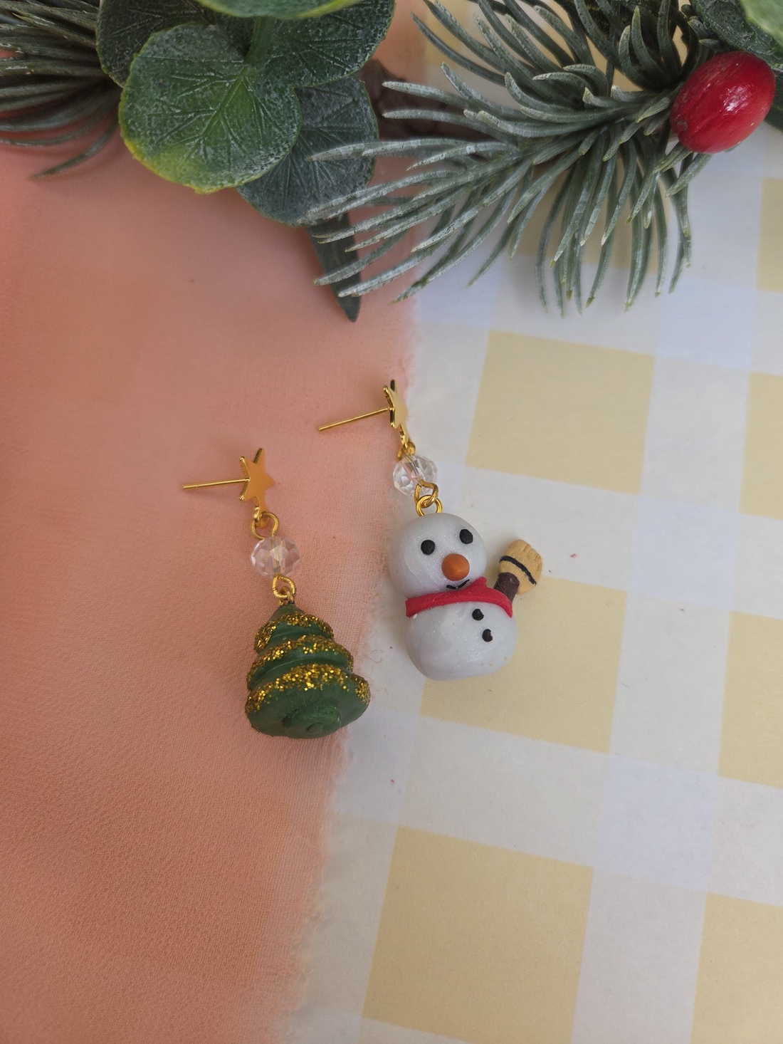 Cercei Winter Wonderland - crăciun - cadouri de moș crăciun - cadouri de moș crăciun - Artynos.ro