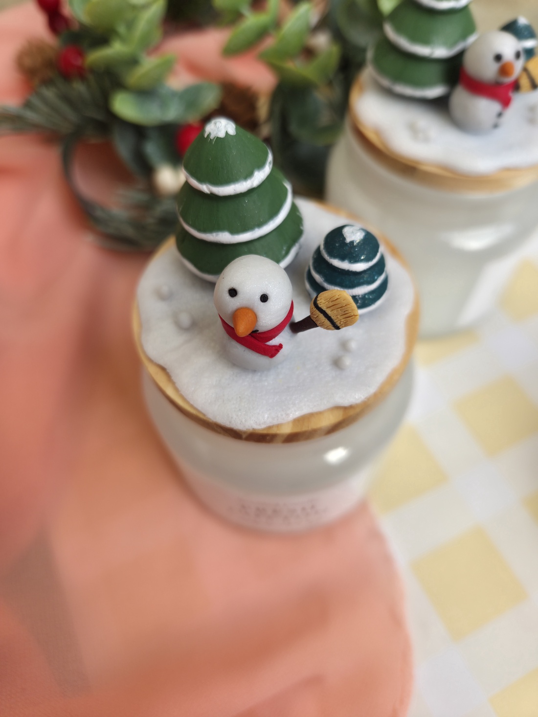 Lumânare Winter Wonderland - crăciun - decorațiuni de crăciun de casă - lumânări parfumate de crăciun - Artynos.ro