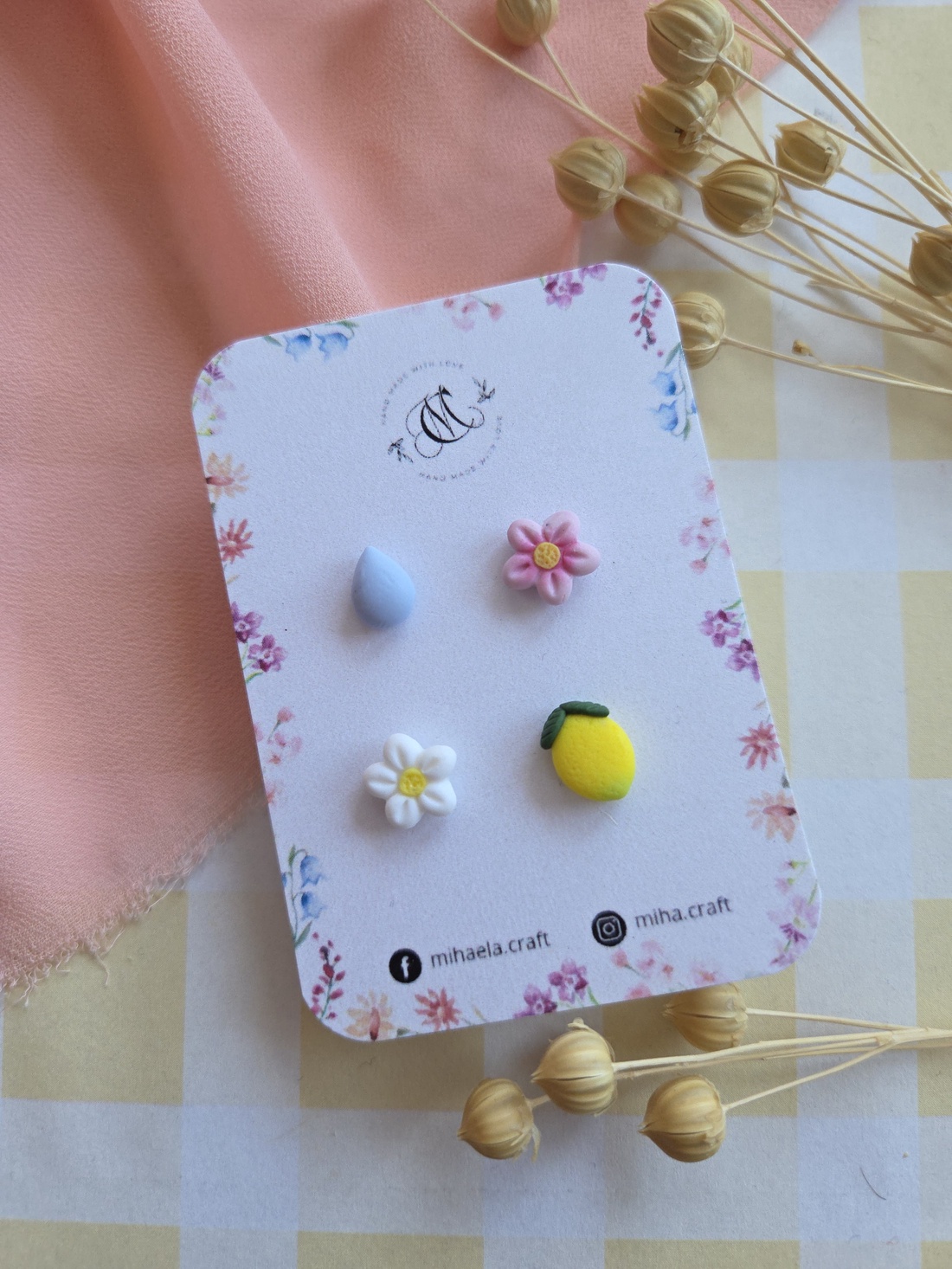 Mix and Match Spring Edition - bijuterii - cercei - cercei cu figurine - Artynos.ro