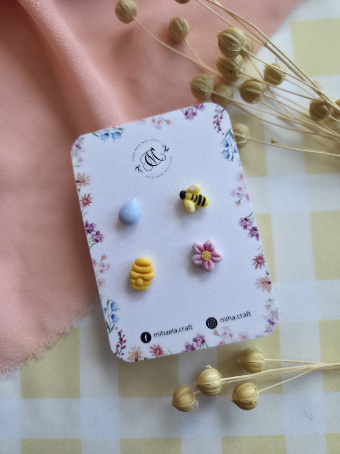 Mix and Match Spring Edition - bijuterii - cercei - cercei cu figurine - Artynos.ro