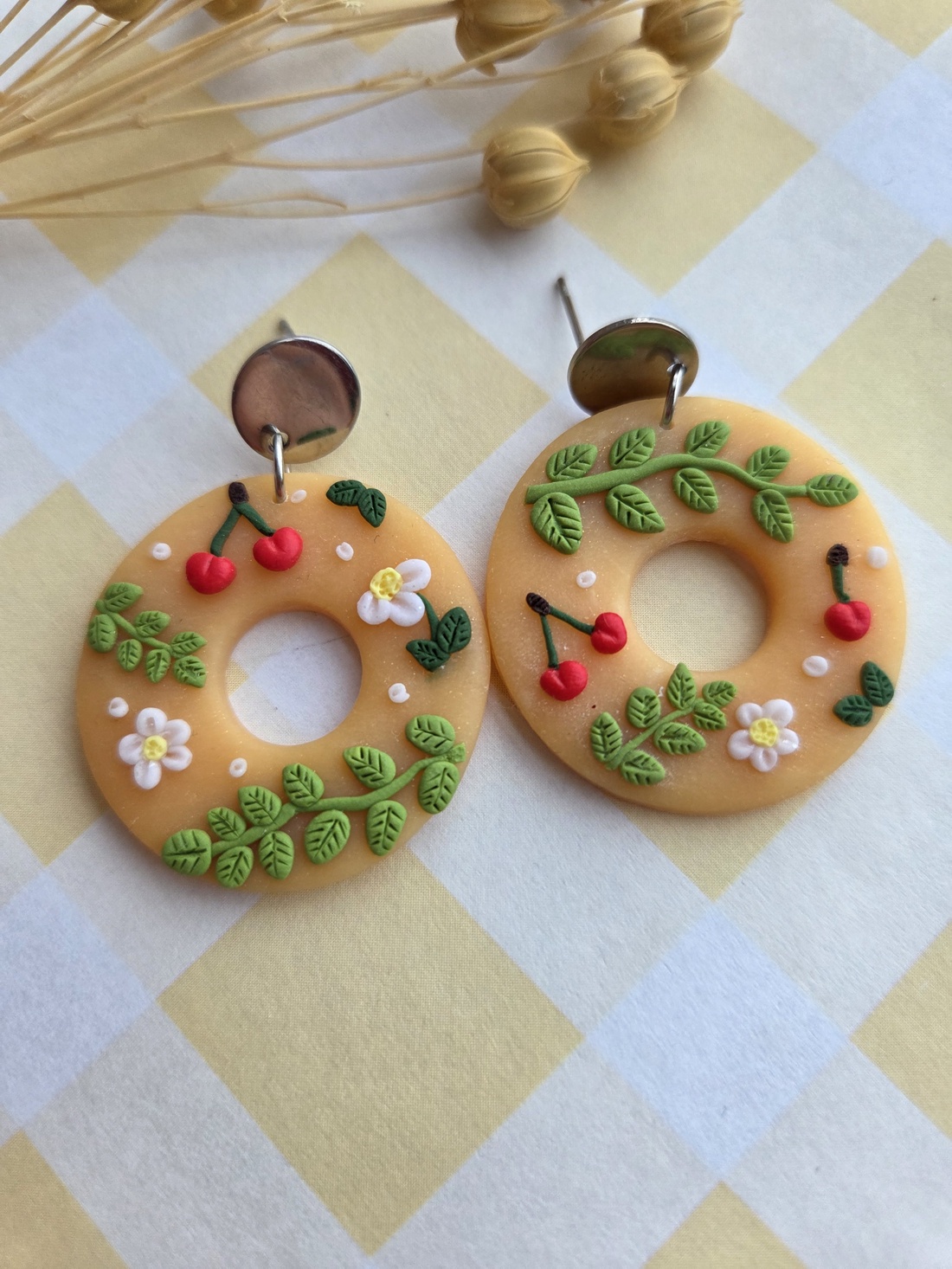 Cercei summer vibes - bijuterii - cercei - cercei hoops - Artynos.ro